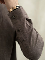 BROWN TEXTURE SHALWAR KAMEEZ