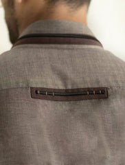 BROWN KAMEEZ SHALWAR