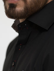 JET BLACK KAMEEZ SHALWAR