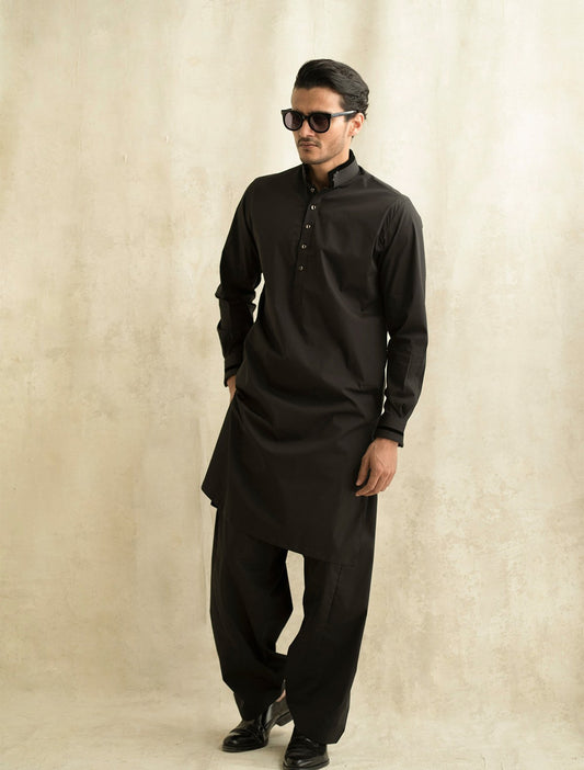BLACK SHALWAR KAMEEZ