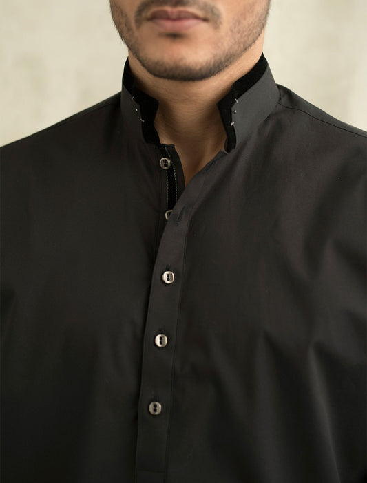 BLACK SHALWAR KAMEEZ