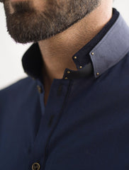 DARK NAVY KAMEEZ SHALWAR