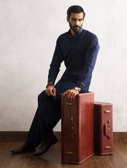 DARK NAVY KAMEEZ SHALWAR