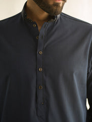 DARK NAVY KAMEEZ SHALWAR