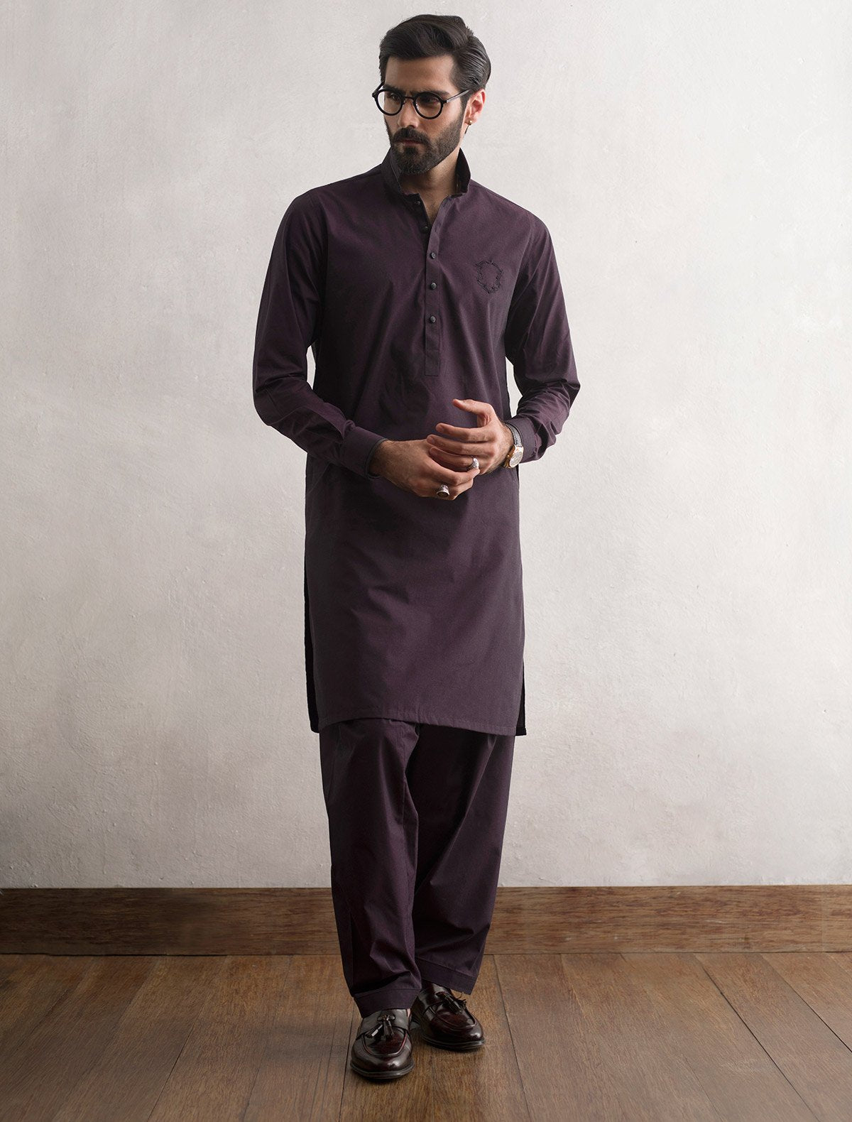 TWO-TONE KAMEEZ SHALWAR