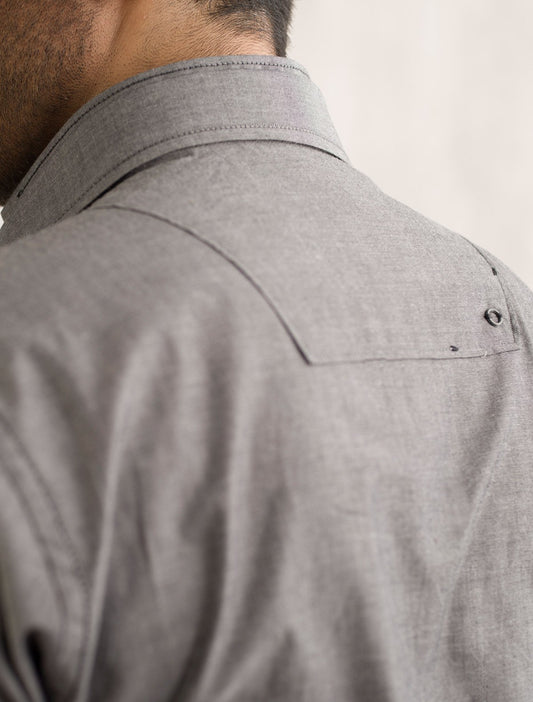 MEDIUM GREY KAMEEZ SHALWAR
