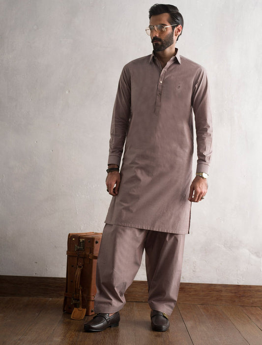TAUPE KAMEEZ SHALWAR
