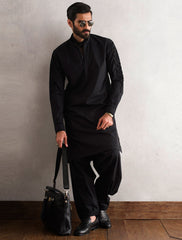 HAND APPLIQUE KAMEEZ SHALWAR