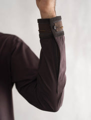 BROWN KAMEEZ SHALWAR