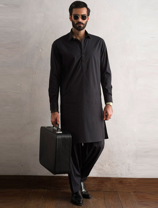 BLACK KAMEEZ SHALWAR