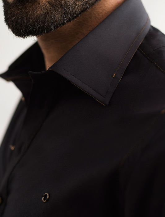 BLACK KAMEEZ SHALWAR