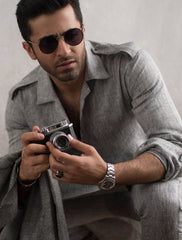 NOTCH COLLAR KURTA / PANT PAJAMA