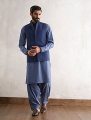 ROYAL BLUE WAISTCOAT