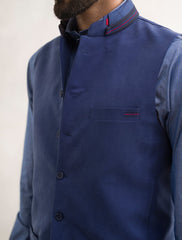ROYAL BLUE WAISTCOAT