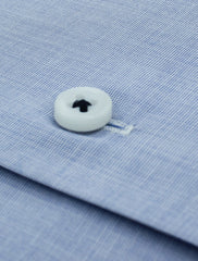 SKY BLUE TEXTURED SHIRT
