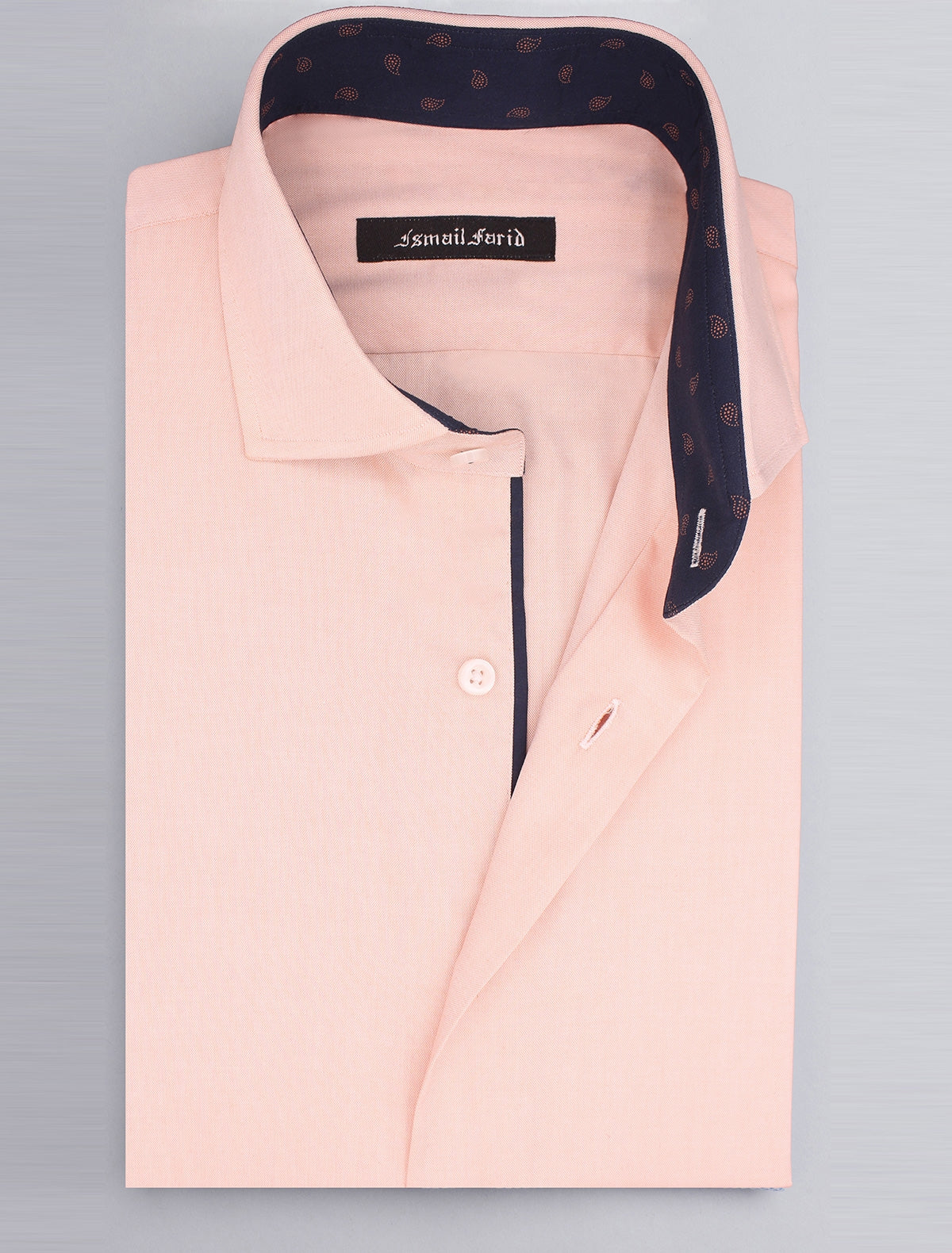 PEACH EGYPTIAN COTTON SHIRT