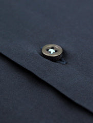 Navy Blue Shirt with paisley details