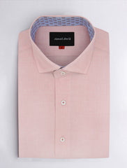 Premium Light Peach Shirt with paisley details