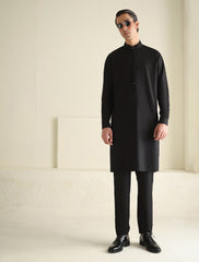 RICH BLACK KURTA PAJAMA