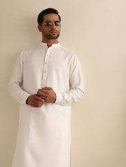 OFF-WHITE CLASSIC KAMEEZ SHALWAR
