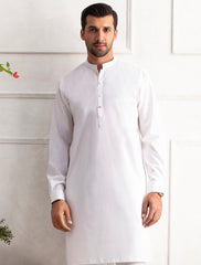 CLASSIC WHITE KURTA PAJAMA