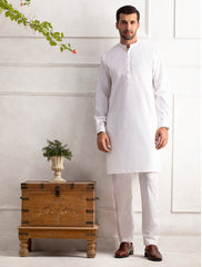 CLASSIC WHITE KURTA PAJAMA
