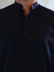 NAVY BLUE KURTA PAJAMA
