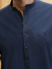 NAVY BLUE KURTA PAJAMA