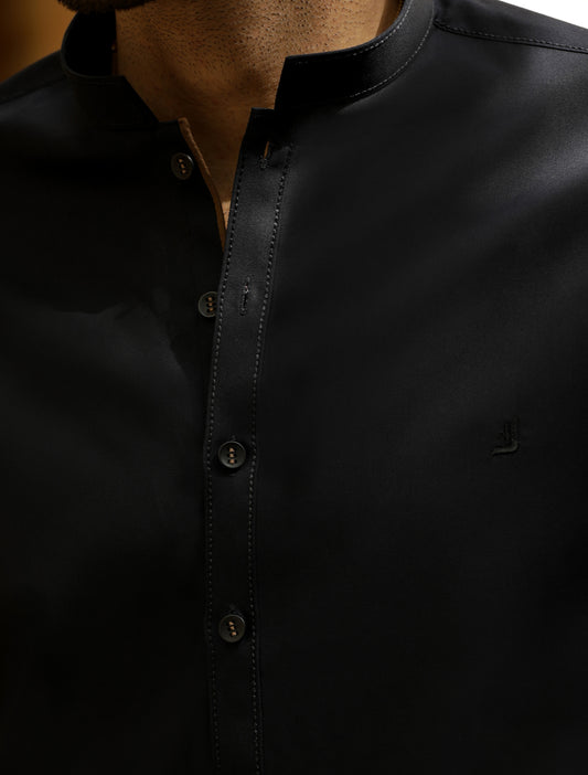 BLACK KURTA PAJAMA