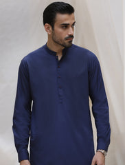 BLUE TWO TONE KURTA PAJAMA