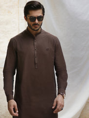 BROWN DESIGNER KURTA PAJAMA
