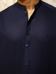 NAVY KURTA PAJAMA