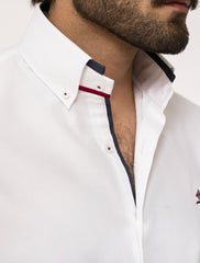 WHITE LOGO SHIRT