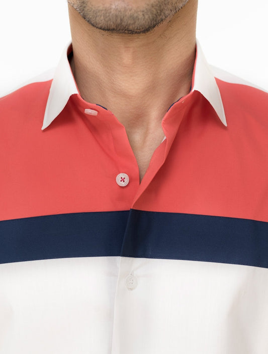 WHITE SPORT SHIRT