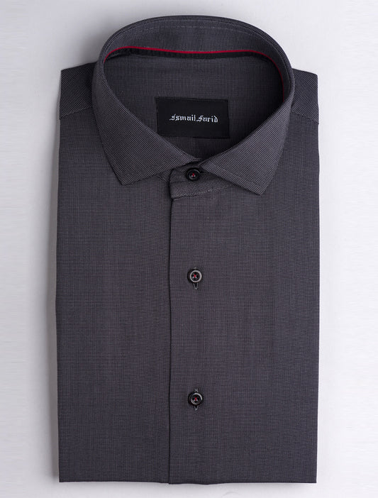 CHARCOAL DRESS SHIRT