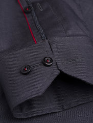 CHARCOAL DRESS SHIRT