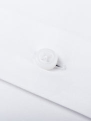 WHITE COTTON DRESS SHIRT