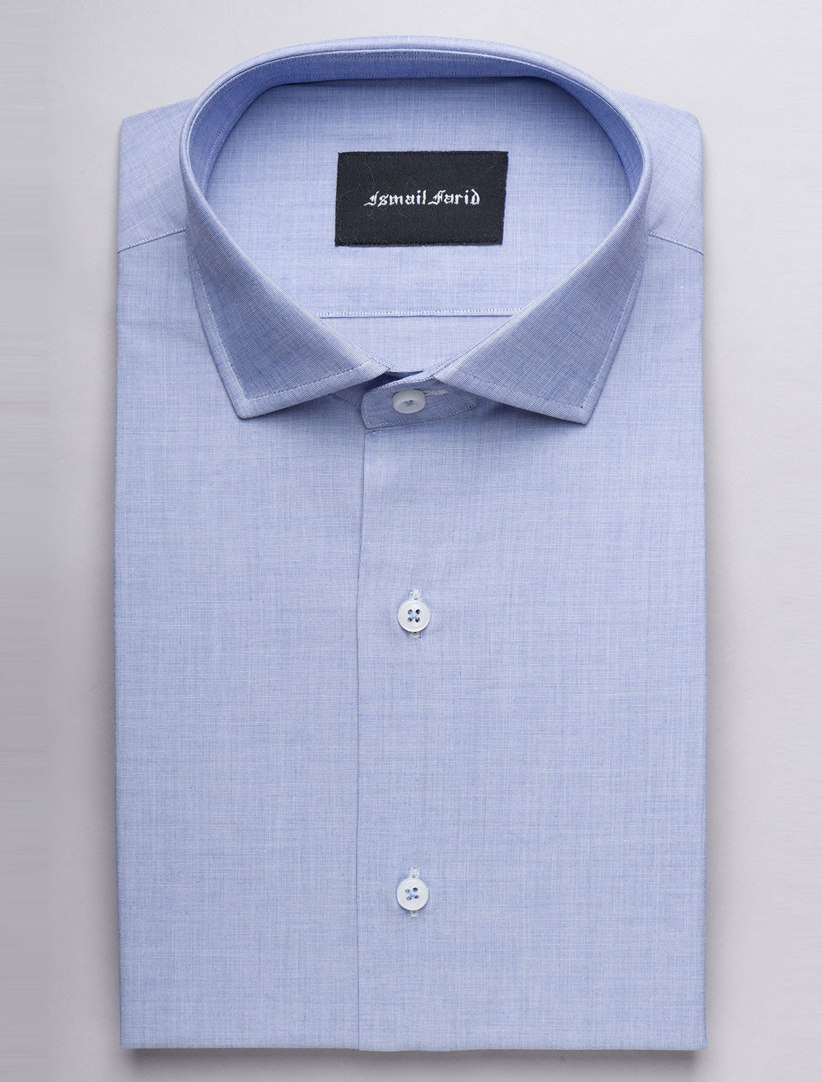 BLUE END ON END TEXTURED SHIRT