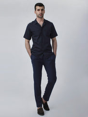 NAVY SHORT SLEEVE SHIRT