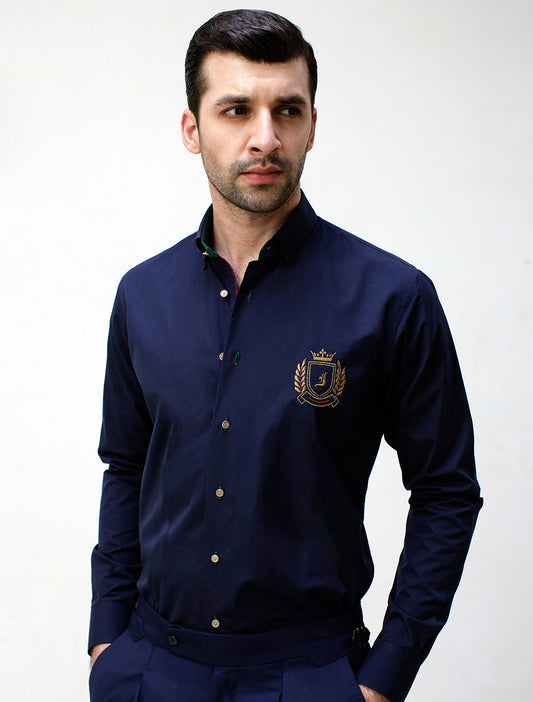 BLUE MONOGRAM SHIRT