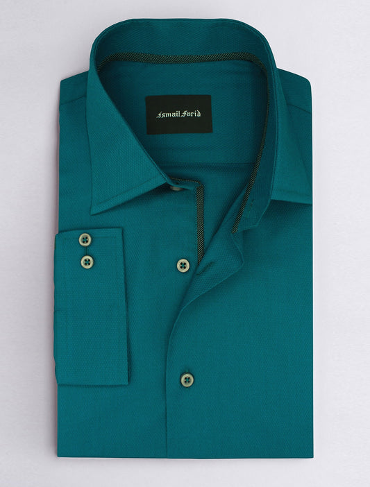 TEAL DRESS SHIRT