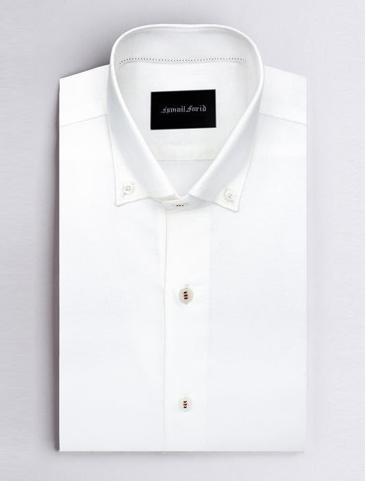 WHITE BUSINESS CASUAL SHIRT