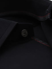 BLACK REGULAR COLLAR SHIRT