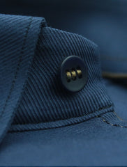 BLUE BUTTON DOWN COLLAR SHIRT