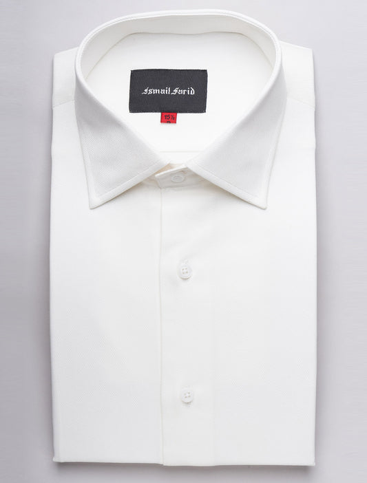 OFF WHITE BUSINESS WEAR SHIRT