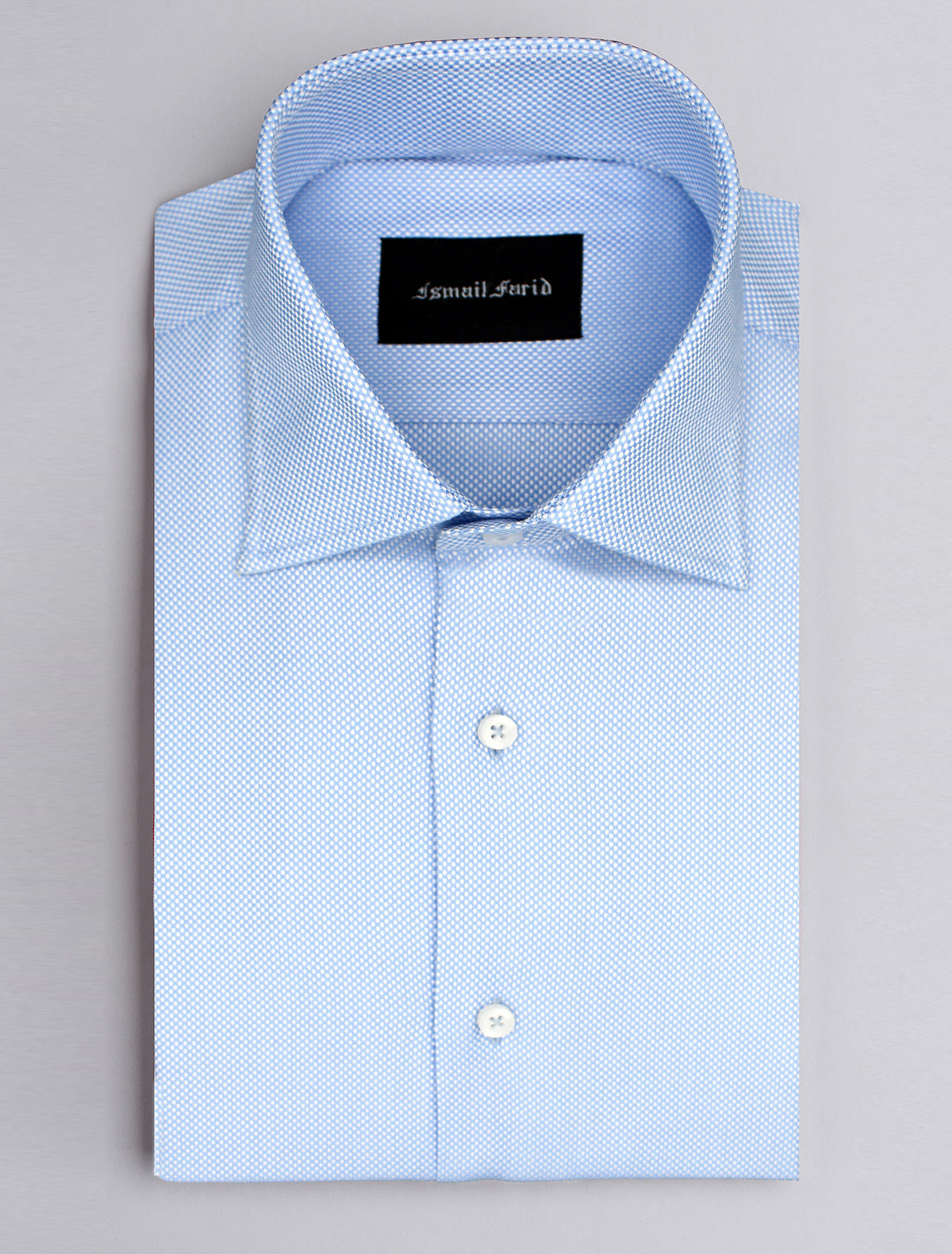 SKY BLUE PREMIUM COTTON FABRIC SHIRT