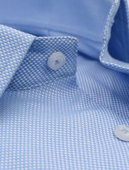 SKY BLUE PREMIUM COTTON FABRIC SHIRT
