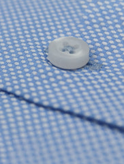 SKY BLUE PREMIUM COTTON FABRIC SHIRT
