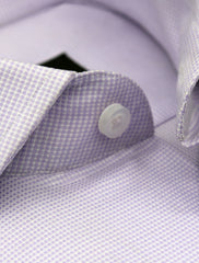 LIGHT PURPLE SHIRT FEATURING SPREAD COLLAR