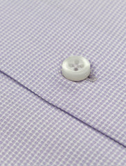 LIGHT PURPLE SHIRT FEATURING SPREAD COLLAR